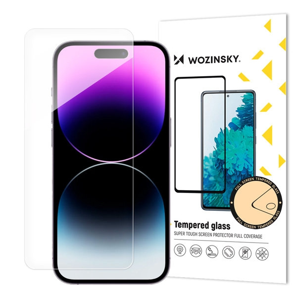 Wozinsky Skärmbeskytter 9H Transparent Apple iPhone 15 Pro