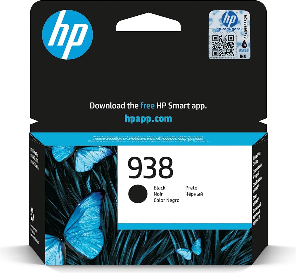 HP 938 Gul 800 sidor bläck