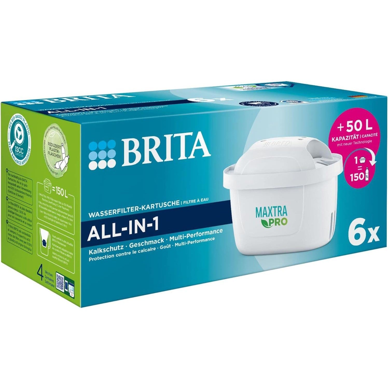 Brita MAXTRA PRO Vandfilterpatron 6 st