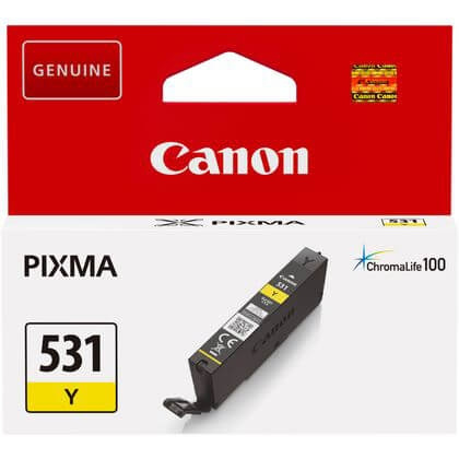 Canon CLI 531 Y Gul bläck