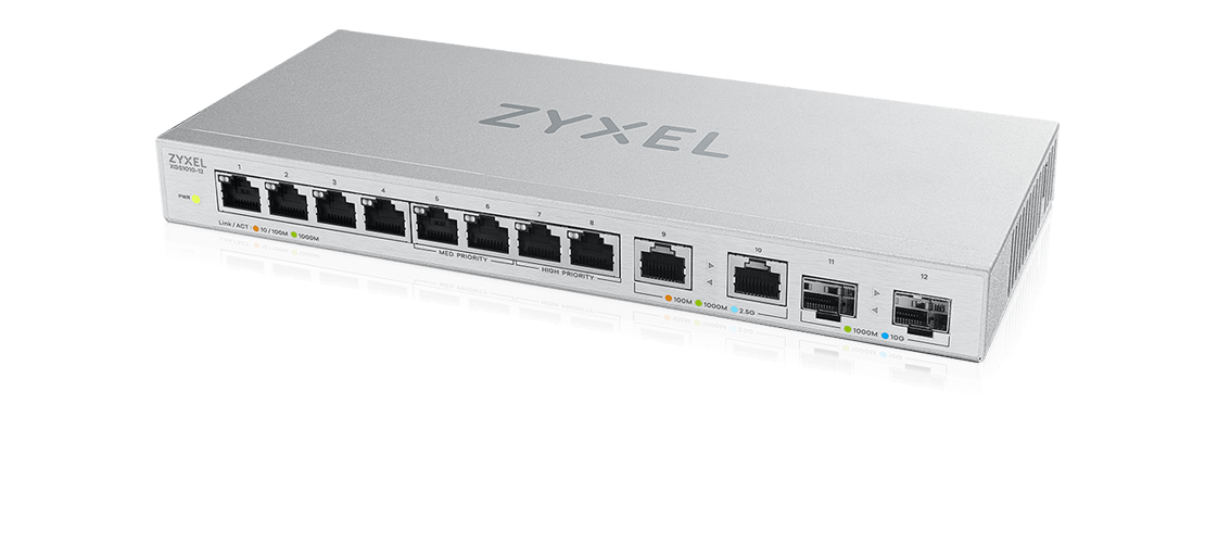 Zyxel XGS1010-12 Switch 12-porte 2.5 Gigabit Ethernet