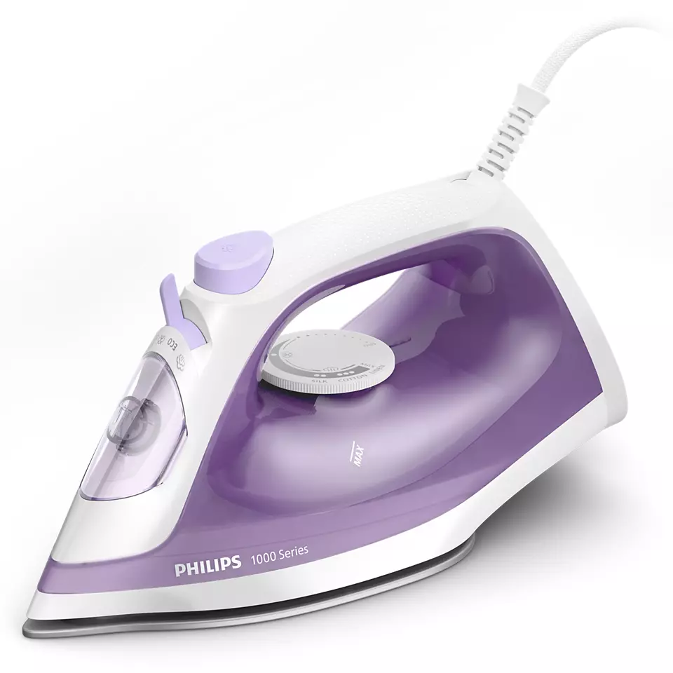 Philips 1000 series DST1020 Dampstrygejern 1800W lila vit