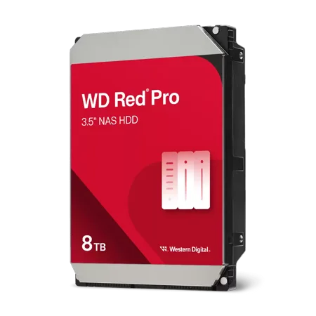 WD Red Pro hårddisk WD8005FFBX 8TB 3.5 Serial ATA-600 7200rpm