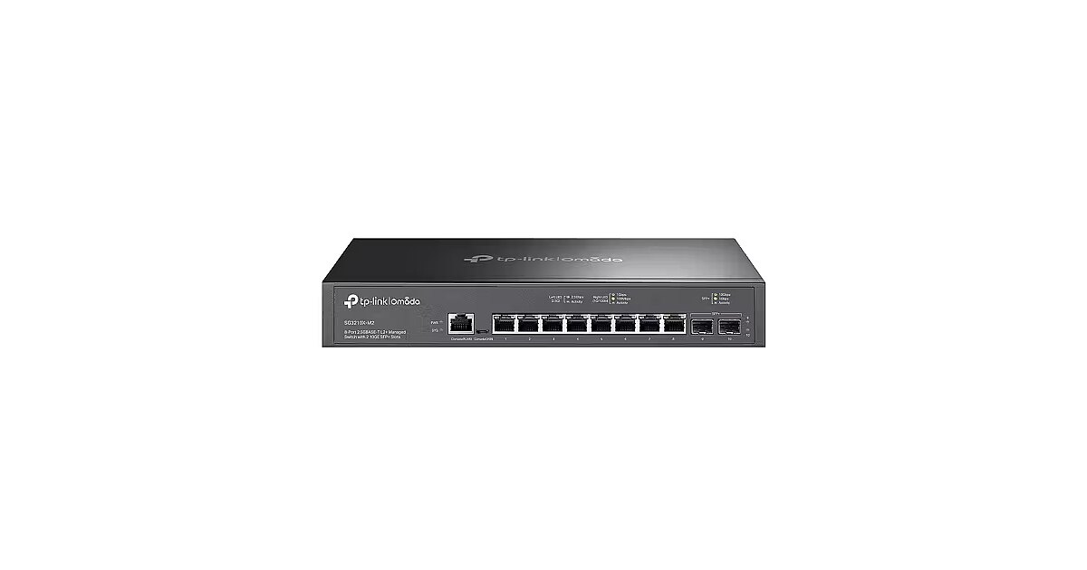TP-Link Omada SG3210X-M2 V1 Switch 8-porte 2.5 Gigabit Ethernet