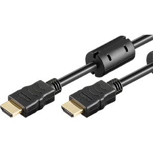 Goobay HDMI 2.0 kabel med Ethernet 4K 60Hz 5 m Silver