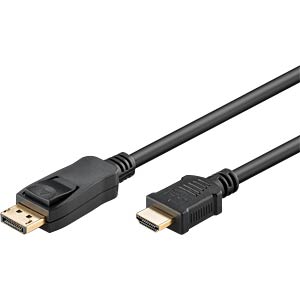 Goobay DisplayPort till HDMI 3 meter kabel