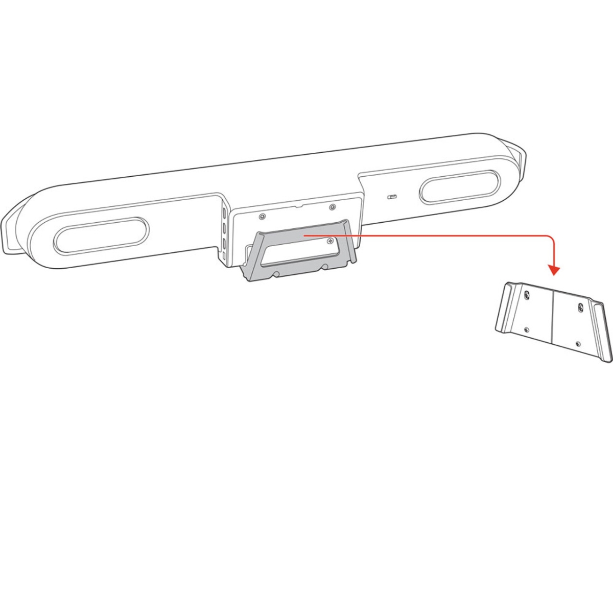 Poly Monteringssät Videokonferencesystem