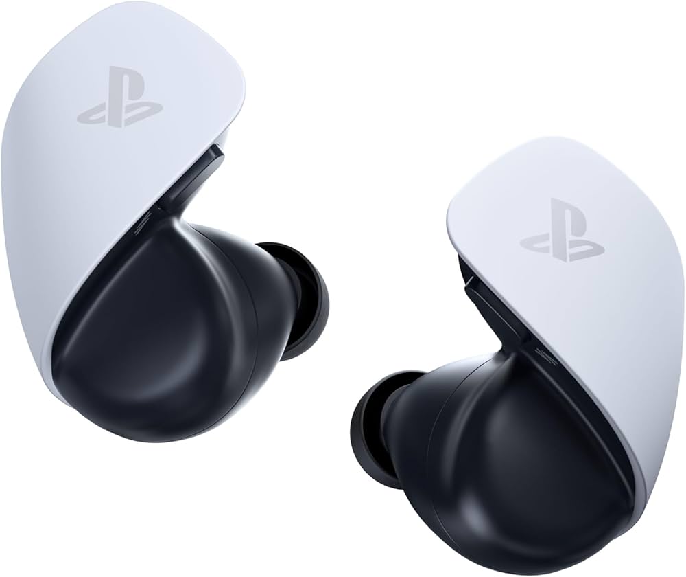 Sony PULSE Explore Ägte trådlös öretelefoner med mik, i öret, Bluetooth, vit