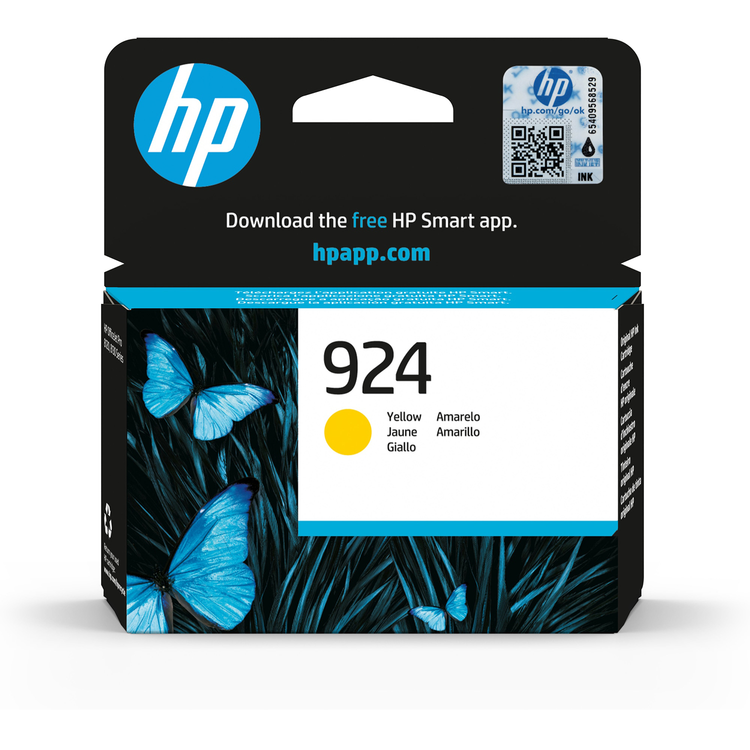 HP 924 Gul 400 sidor bläck