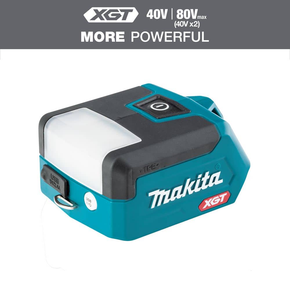 Makita ML011G LED-lampe XGT Arbejdslampe 40V Intet batteri