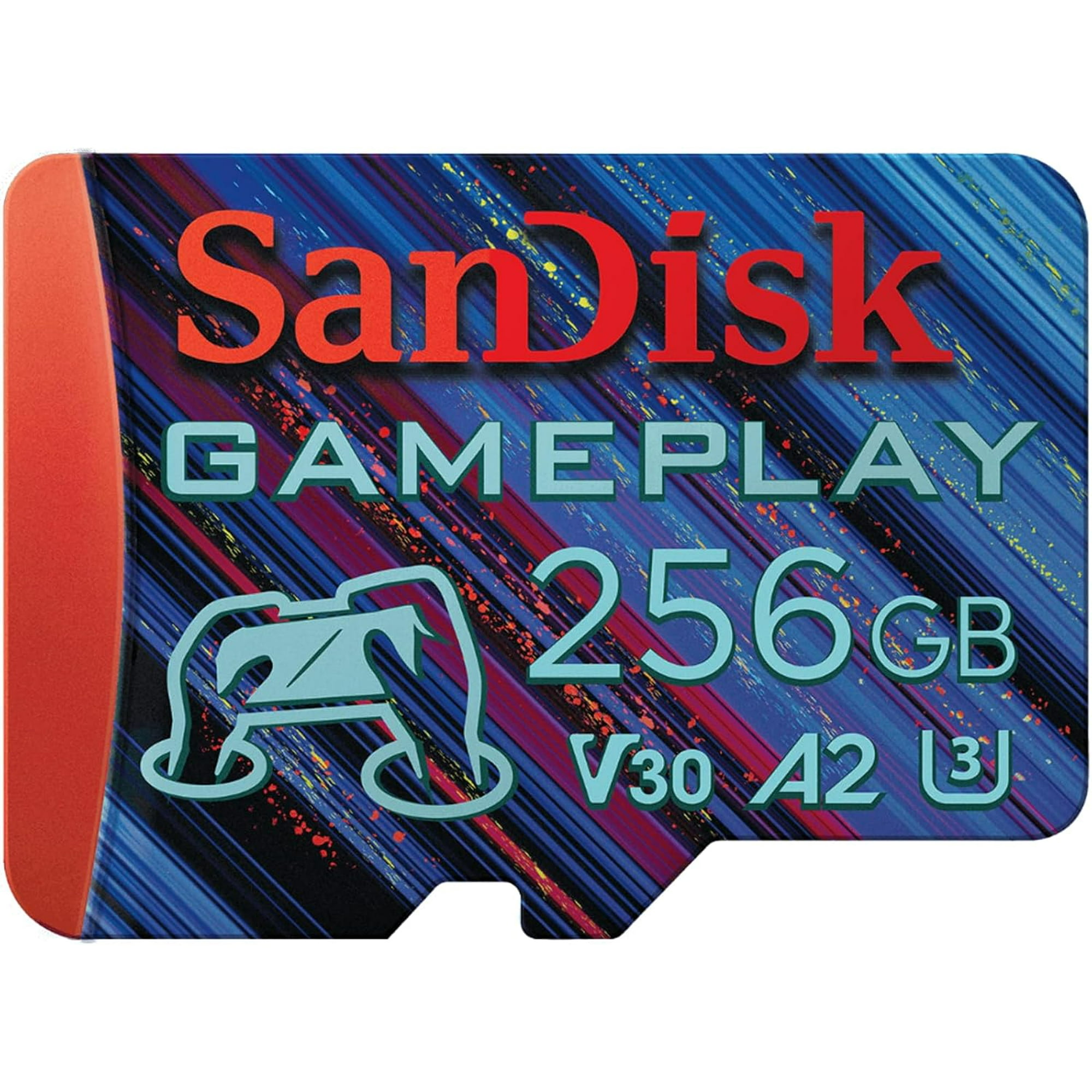 SanDisk GamePlay microSDXC UHS-I Memory Card 256GB 190MB/s