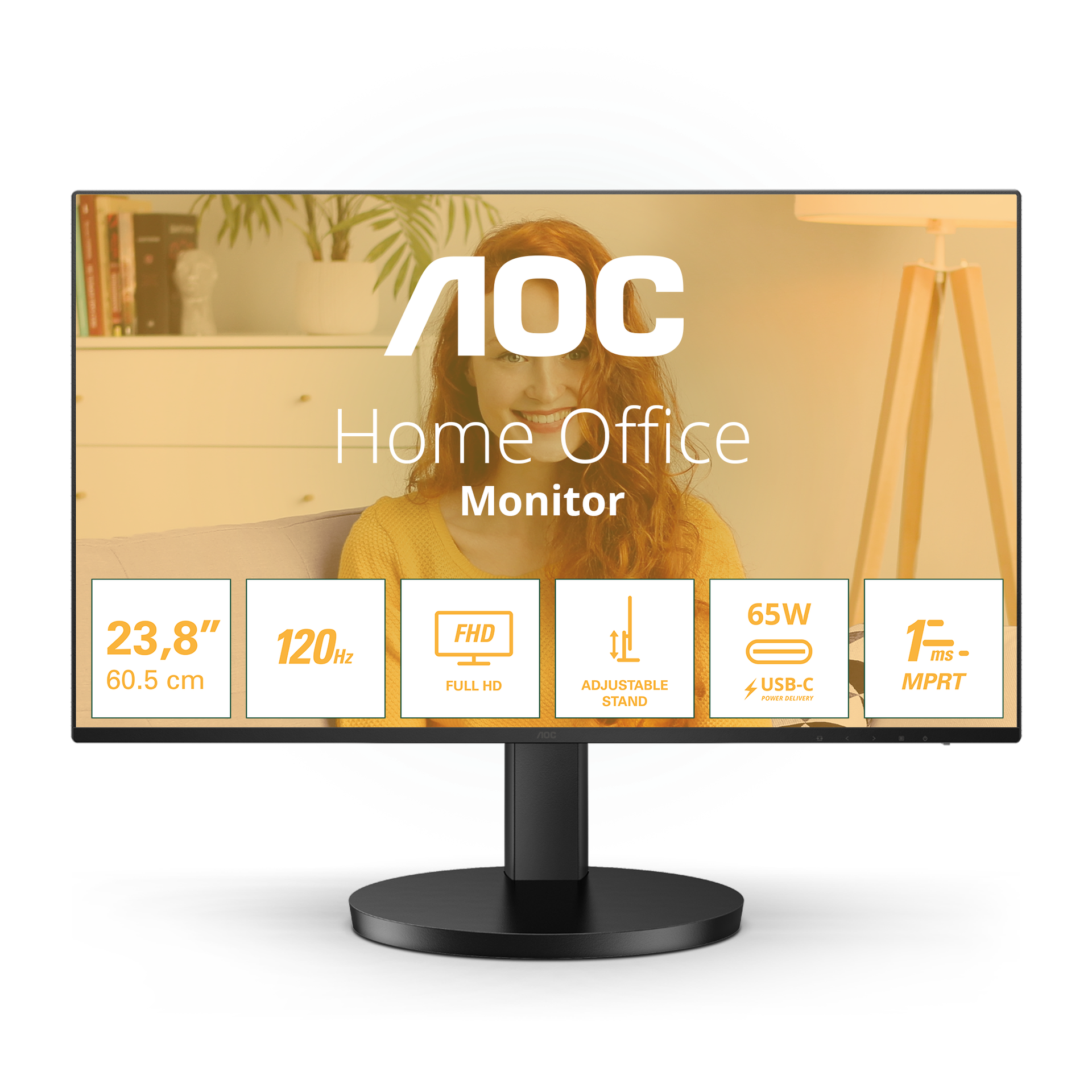 AOC Basic-line 27B3CF2 27 IPS 1920 x 1080 (Full HD) HDMI USB-C 100Hz