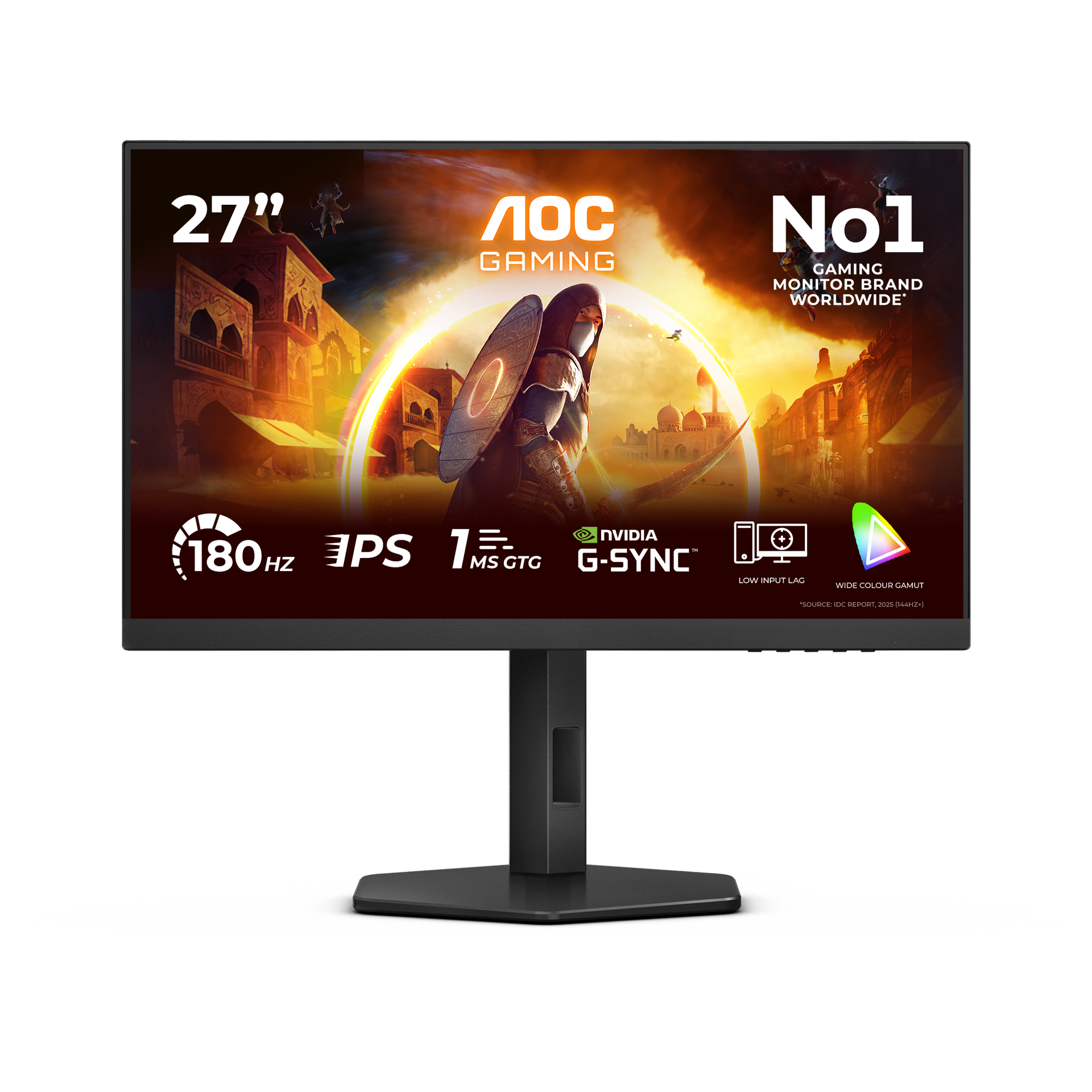 AOC Gaming 27G4X 27 IPS 1920 x 1080 (Full HD) HDMI DisplayPort 180Hz