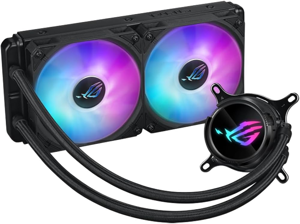 ASUS ROG STRIX LC III 240 ARGB Vandköler 1-pack vit 120 mm