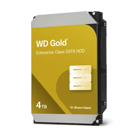 WD Gold hårddisk WD4004FRYZ 4TB 3.5 Serial ATA-600 7200rpm