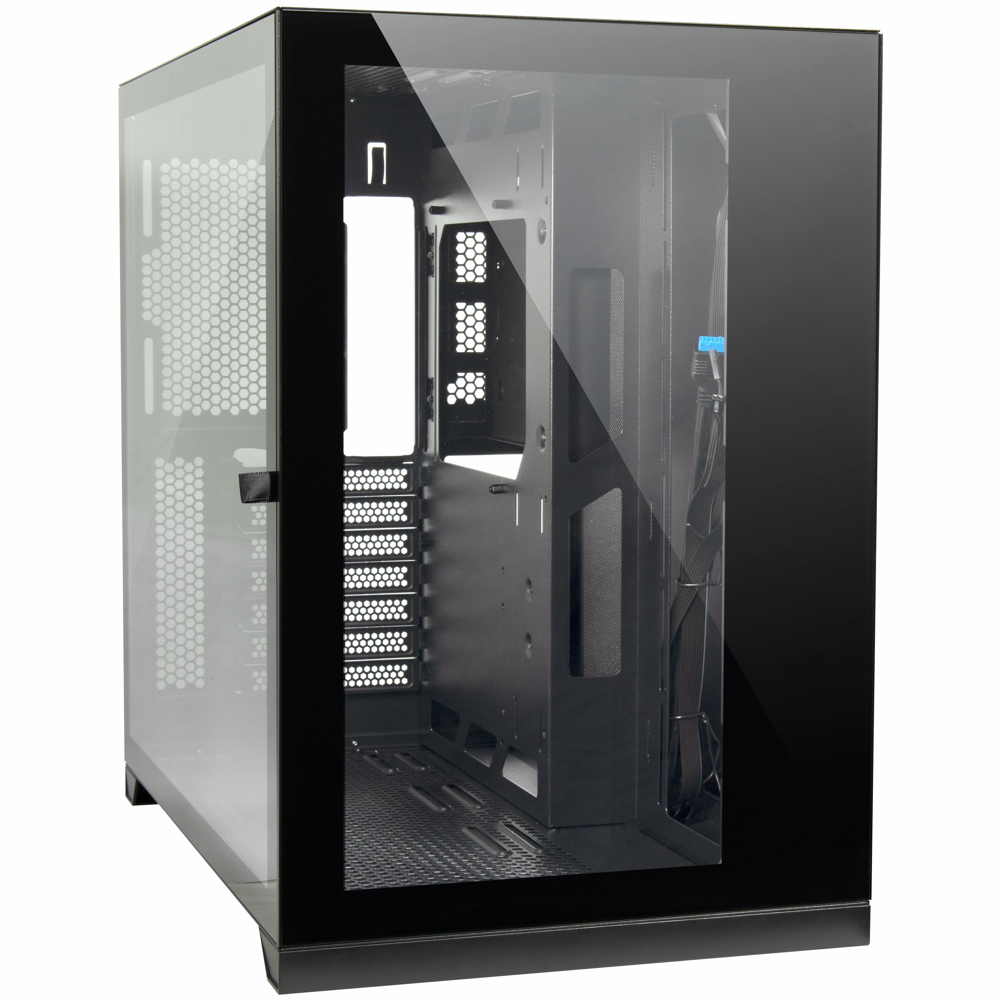 Inter-Tech C-703 Vision Tower ATX svart