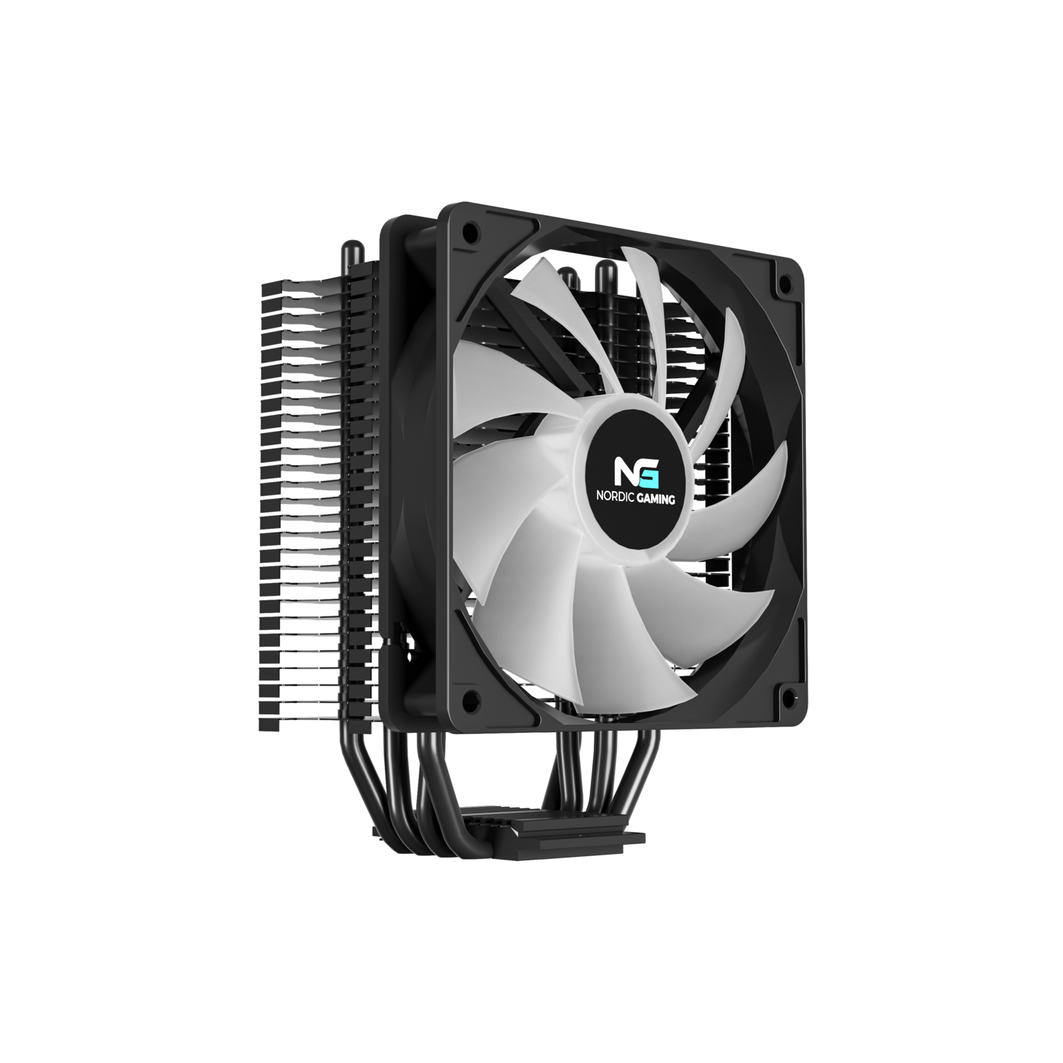 Nordic Gaming AC100 Processor-köler 1-pack svart 120 mm