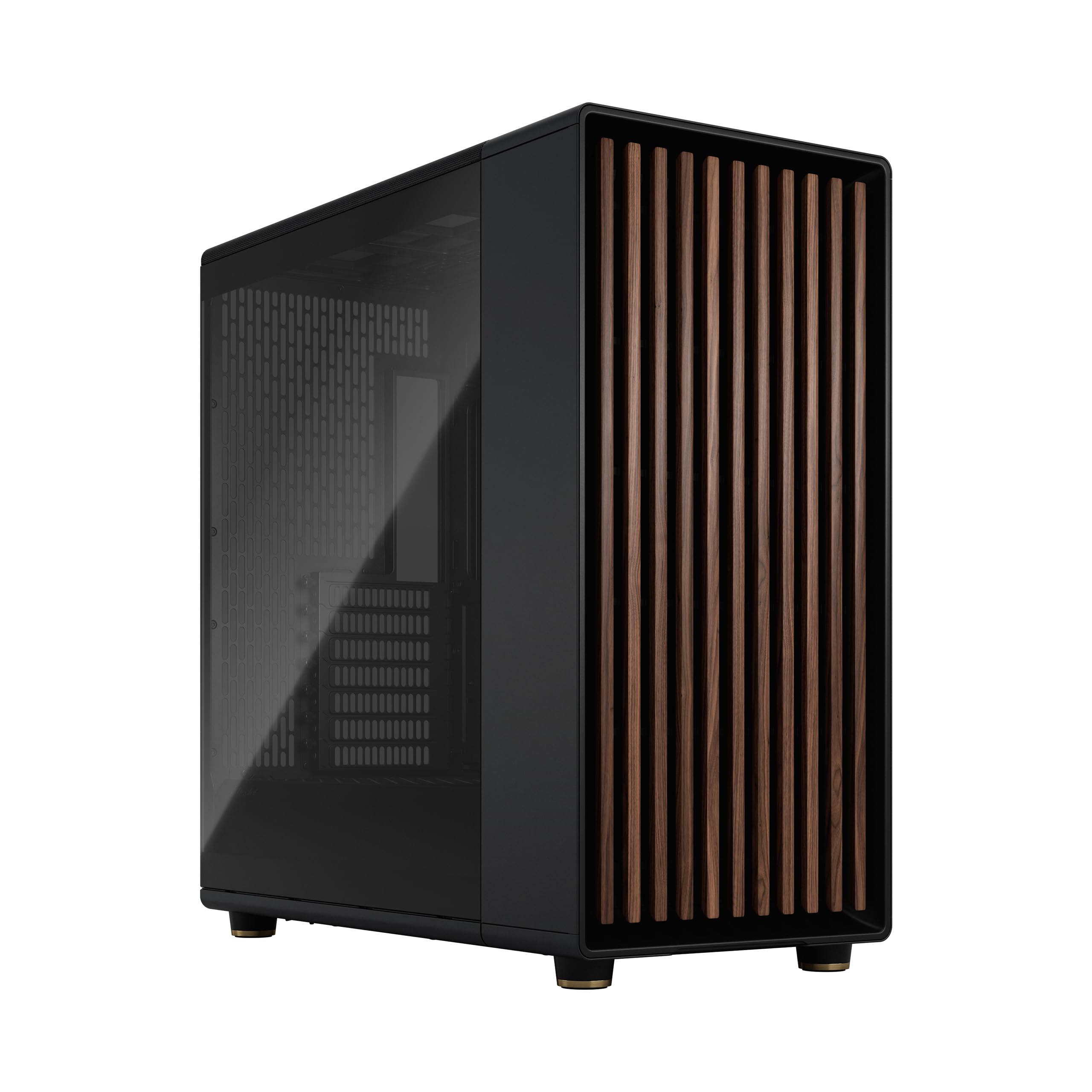 Fractal Design North XL Tårn Udvidet ATX Ingen strömförsörjning Glass svart