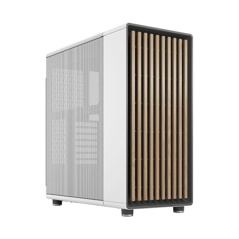 Fractal Design North XL Tårn Udvidet ATX Ingen strömförsörjning Mesh vit