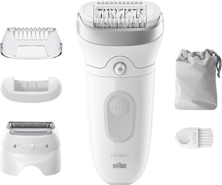Braun Silk-epil 7 SE7-041 Hårfjernelses-system Grå