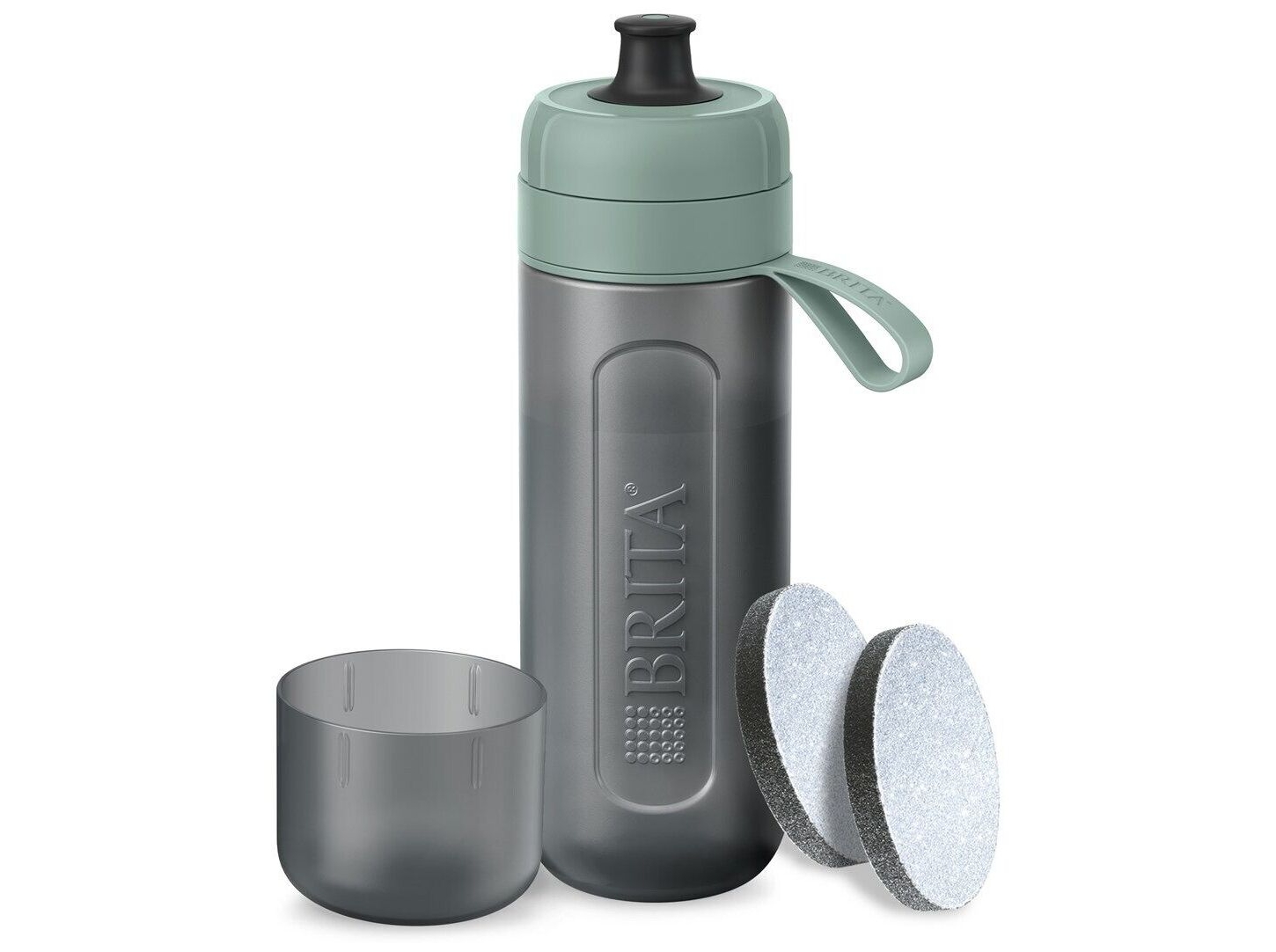 Brita Active Vandflaske grön