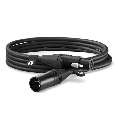 RÖD XLR3M lydkabel 3 m XLR svart