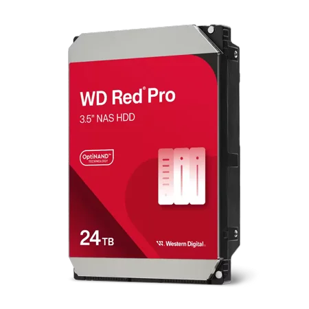 WD Red Pro hårddisk WD240KFGX 24TB 3.5 Serial ATA-600 7200rpm