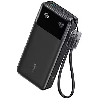 Anker A1384G11 Powerbank 20000mAh 30Watt 2xUSB-C 1xUSB-A svart
