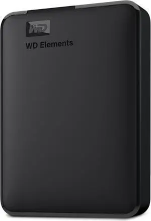 WD Elements Portable hårddisk WDBHJS0060BBK 6TB USB 3.2 Gen 1