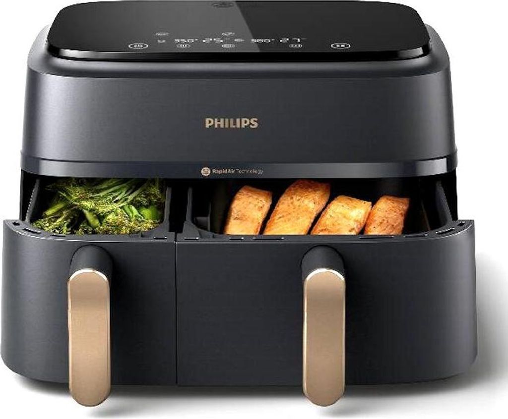 Philips Series 3000 NA352 Airfryer 2.75kW Träkulsgrå/kobber