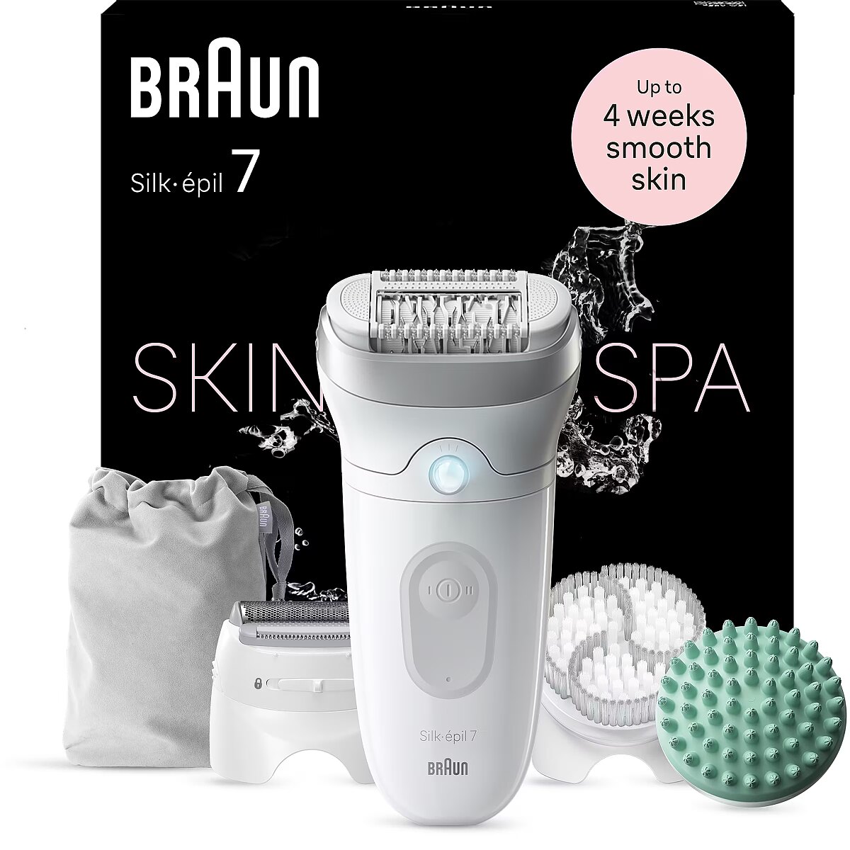 Braun Silk-épil 7 SE7-081 Epilator vit
