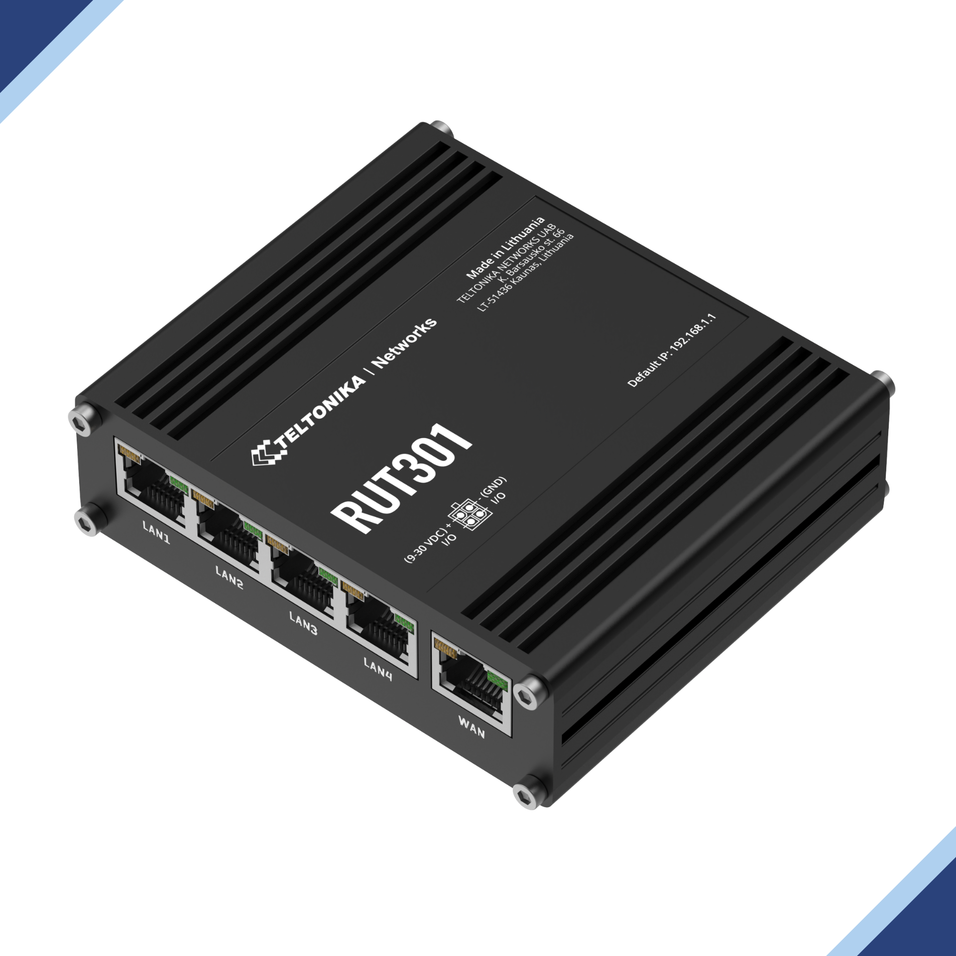 Teltonika RUT301 Router 4-port switch Kablet