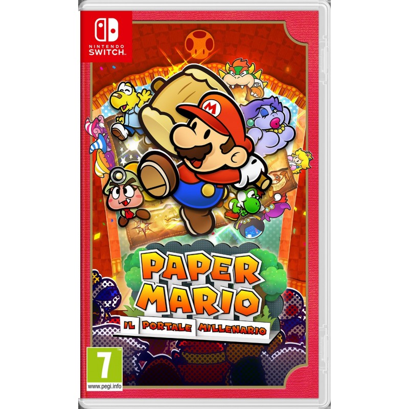 Nintendo Paper Mario Il Portale Millenario Standard Traditionelt kinesisk, Tysk, Hollandsk, Engelsk, Spansk, Fransk, Italiensk, Japansk, Koreansk Nintendo Switch