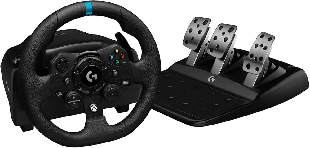 Logitech G923 TRUEFORCE Racing Wheel & Pedals Xbox One Series S&X & PC Wired Steering wheel & Pedal set