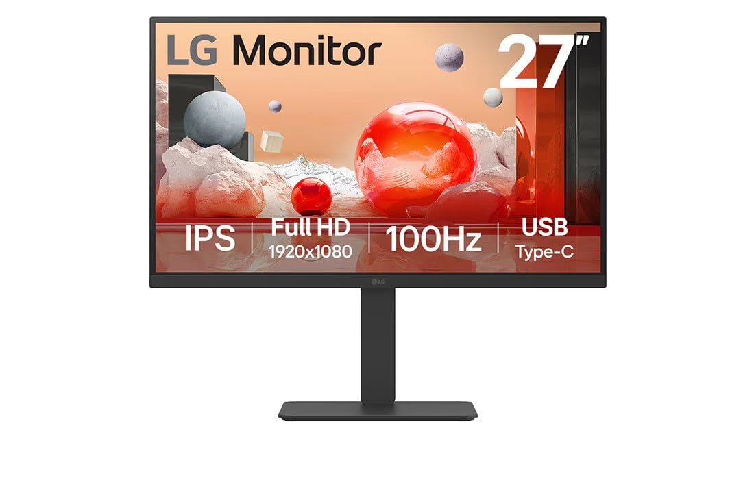 LG 27BA750-B 27 IPS 1920 x 1080 (Full HD) HDMI DisplayPort USB-C 100Hz Dockingskärm