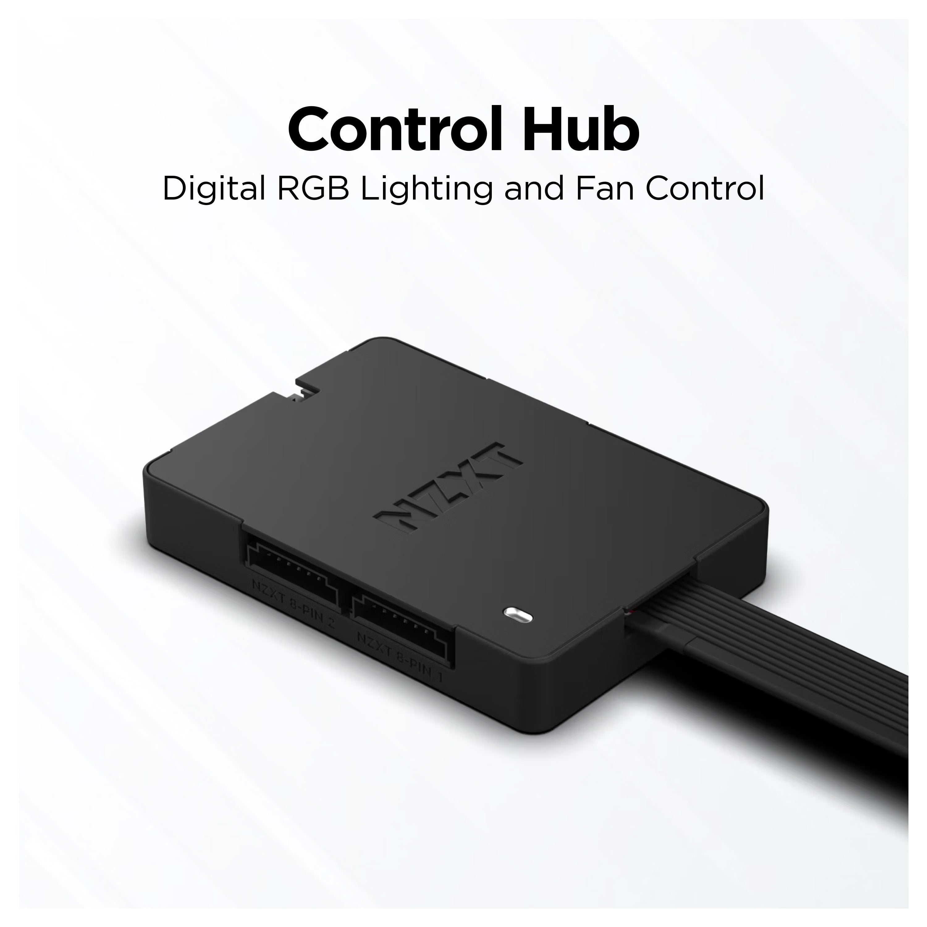NZXT Systembläser och lyshub 1-pack svart