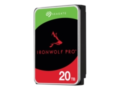 Seagate IronWolf Pro hårddisk ST20000NE000 20TB 3.5 SATA-600 7200rpm - FACTORY RECERTIFIED