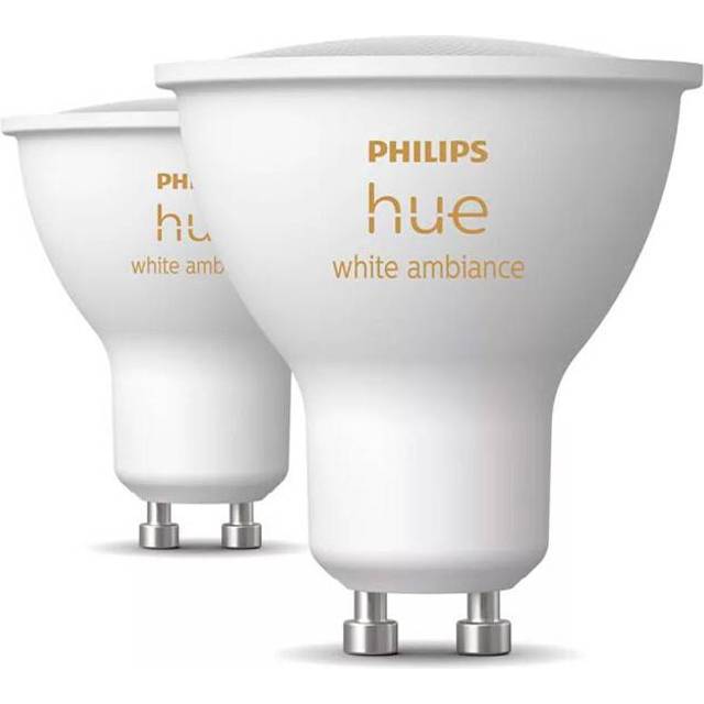 Philips Hue White ambiance LED-spot lyspäre 4.2W E 400lumen 2200-6500K Varmt till köligt vit ljus