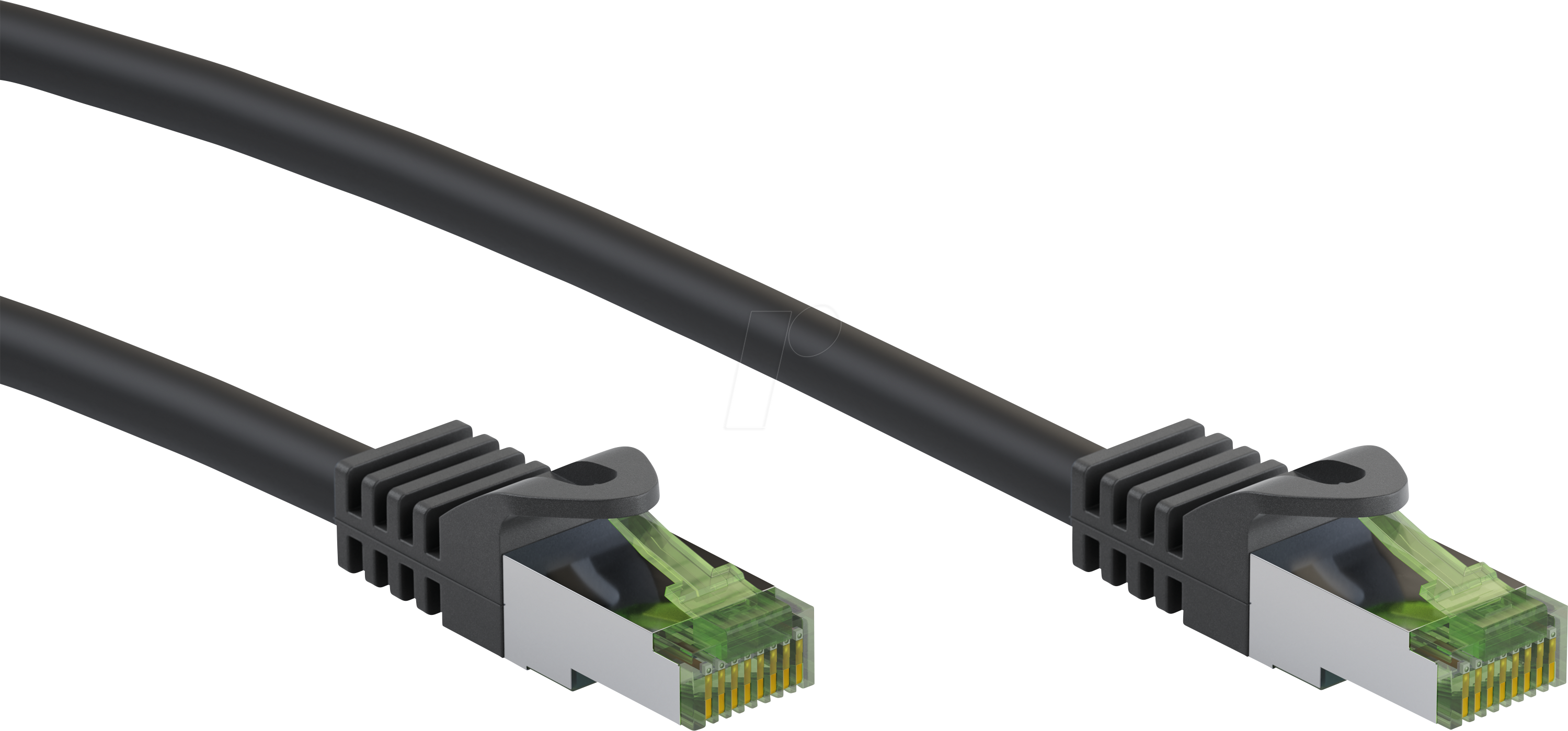goobay CAT 8.1 U/FTP, PiMF 3m Patchkabel svart