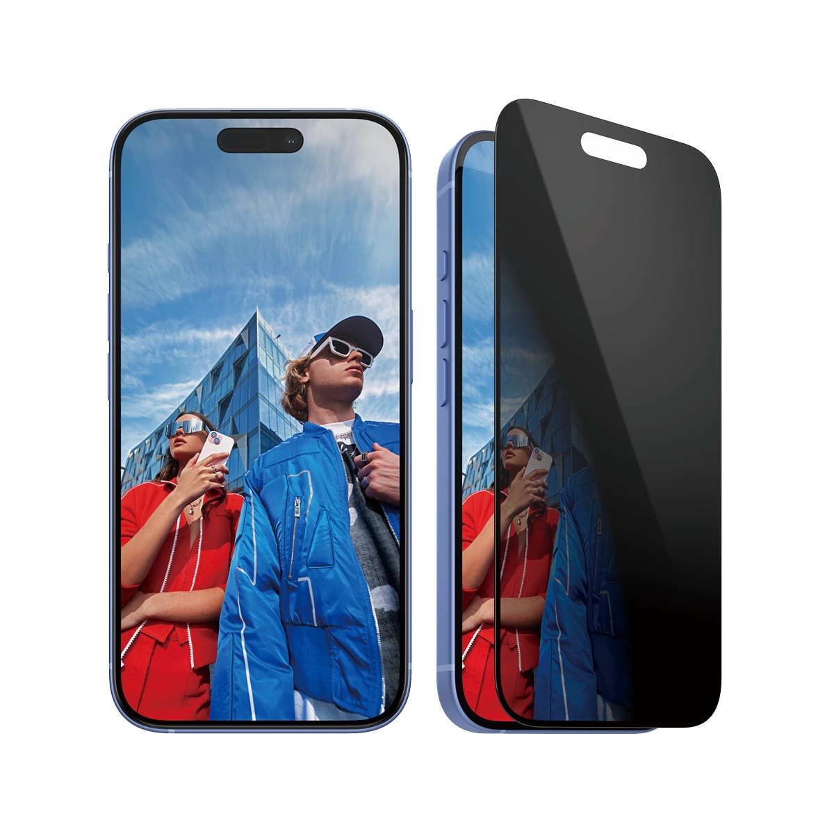 PanzerGlass Privacy Screen Protector Apple iPhone 16, 15 | Ultra-Wide Fit