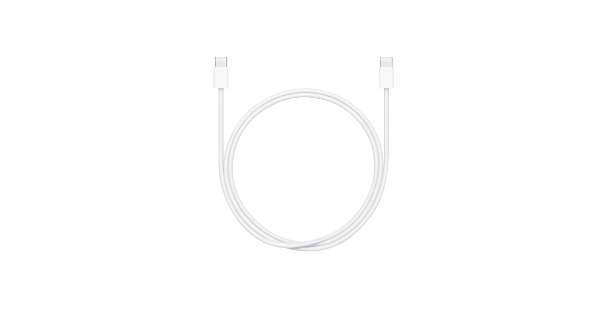 Apple USB Type-C kabel 1m vit
