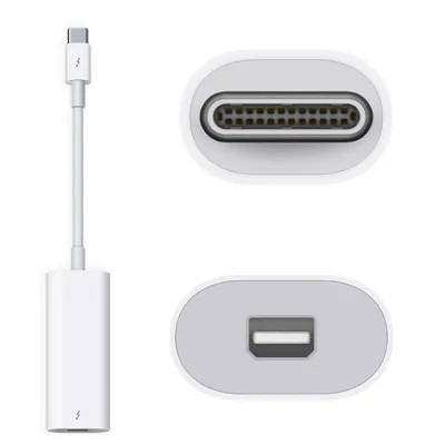 Apple Thunderbolt 3 (USB-C) to Thunderbolt 2 Videoadapter vit