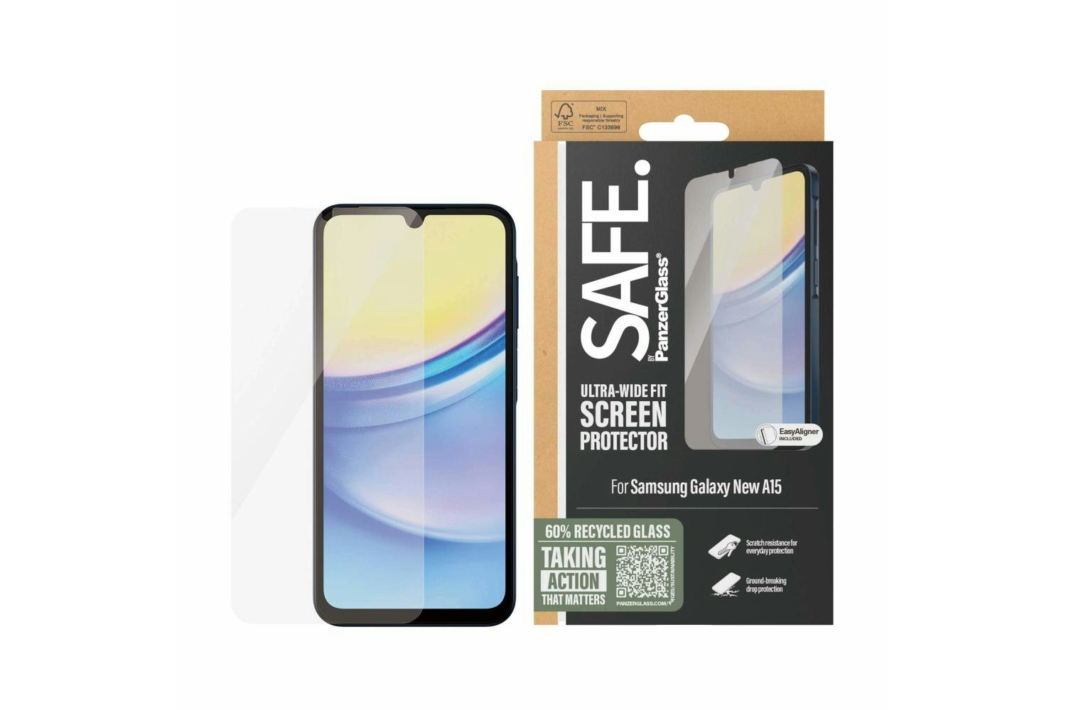 PanzerGlass Transparent Samsung Galaxy A16, A16 5G