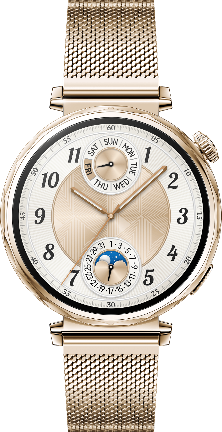Huawei Watch GT 5 41 mm Guld vit SmartWatch