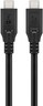 goobay 74201 USB3.2 100W USB-C Kabel 1.5 m