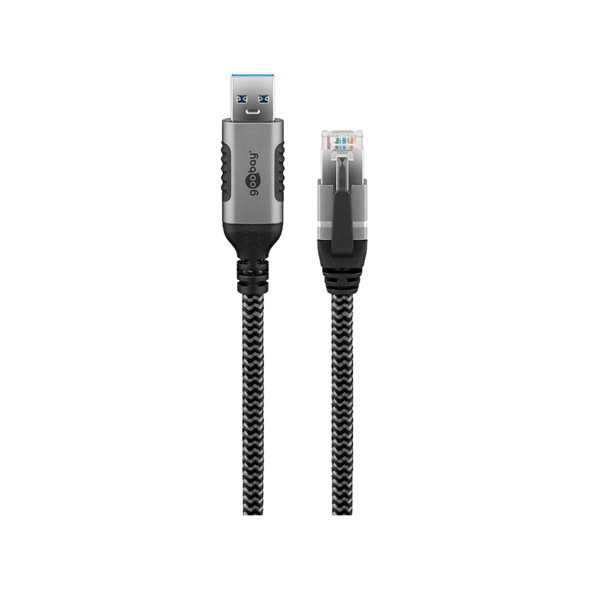 Goobay 74392 USB 3.1 type A to RJ45 3 m vit