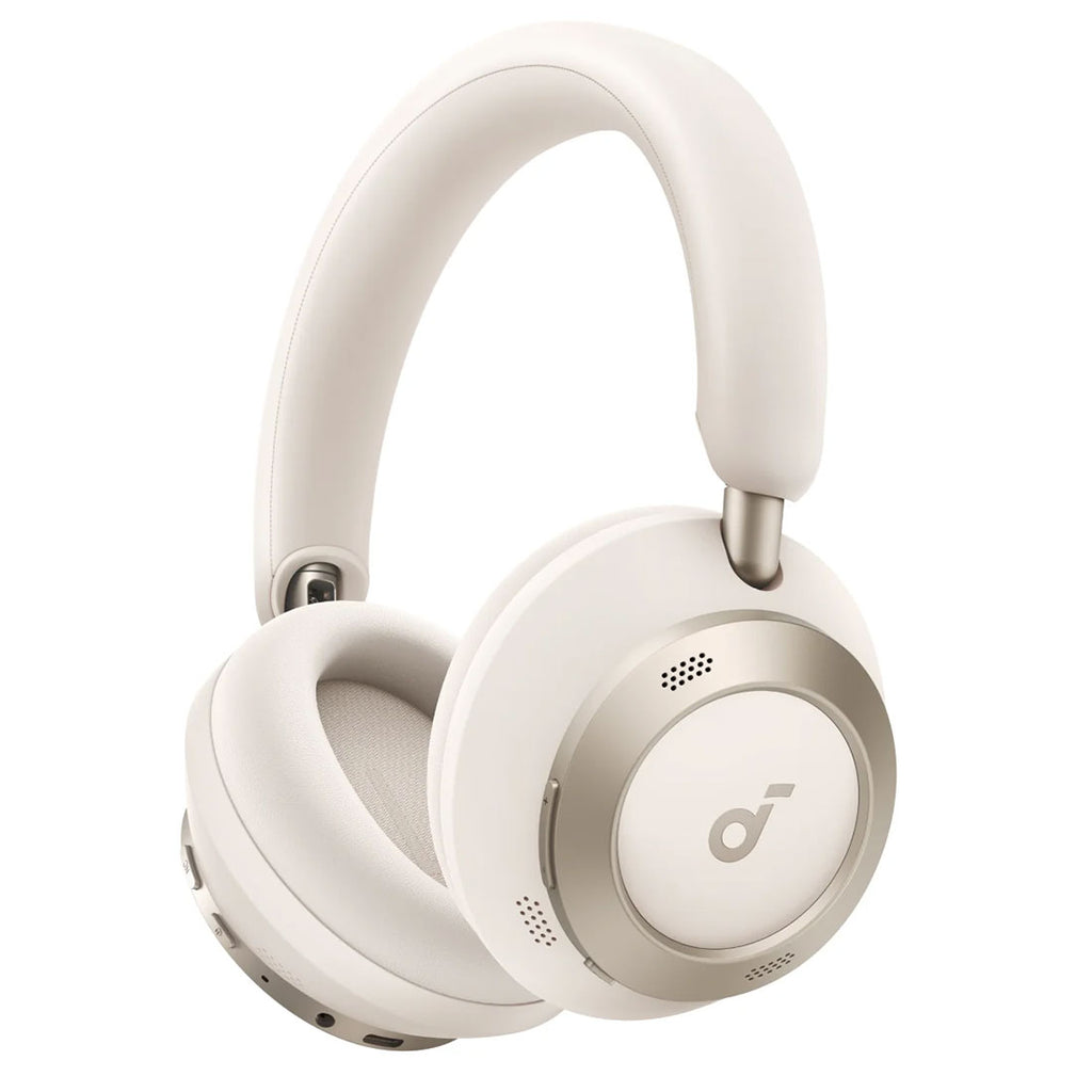 Soundcore Space One Pro trådlös Kablet Hörlurar Cream
