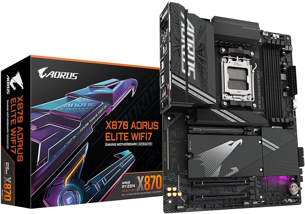 Gigabyte X870 Aorus Elite WIFI7 ATX AM5 Socket DDR5