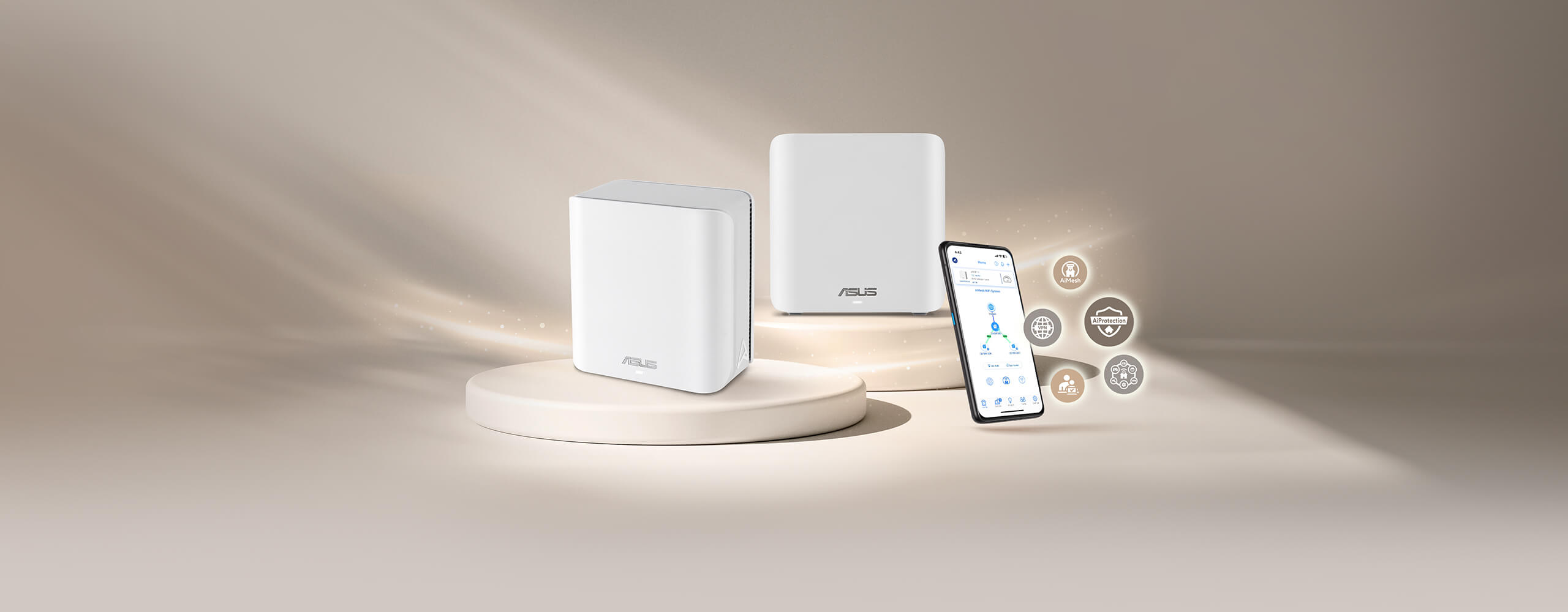 ASUS ZenWiFi BD4 Wi-Fi-system Desktop