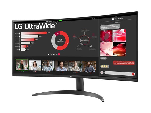 LG 34WR50QK-B 34 VA 3440 x 1440 (UltraWide) HDMI DisplayPort 100Hz